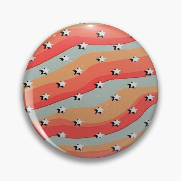 Item preview, VSCO Aesthetic Stars Striped Pattern designed and sold by VibinPoodle.