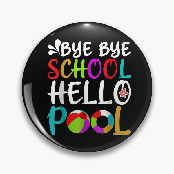 Item preview, Teacher Student Summer Bye Bye School Hello Pool designed and sold by RanirO.