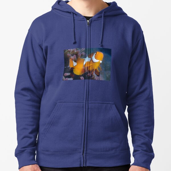 Clown Anemonefish Zipped Hoodie
