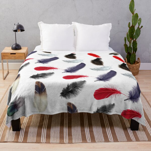 Item preview, Colorful feathers pattern seamless designed and sold by Artsy Boulevard.