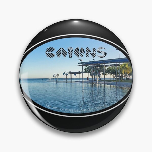 Item preview, Cairns Esplanade Lagoon Graphic designed and sold by Randell Burke.
