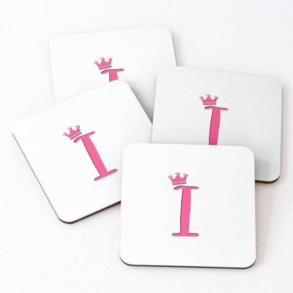 Item preview, LETTER "I" QUEEN/PRINCESS | ALPHABET/CROWN/ROYALTY designed and sold by The413Designs.