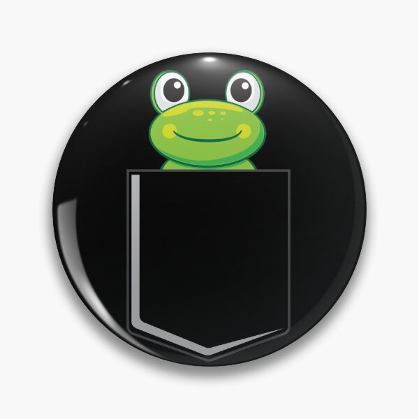 Item preview, Frog In A Pocket Toad Pocket Pet Frog Green Frog Pocket Gear designed and sold by DynamicDesign.