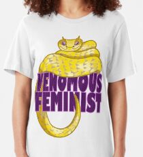 Venomous Feminist Slim Fit T-Shirt