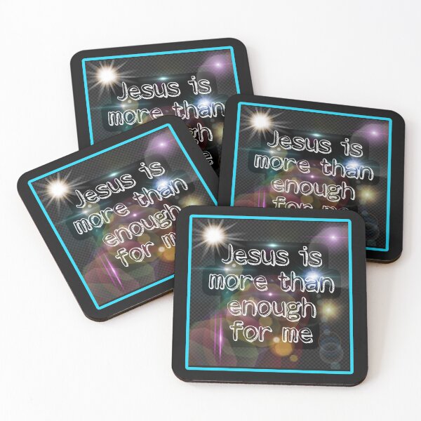 Item preview, Jesus is More Than Enough for Me designed and sold by Twittlefish.