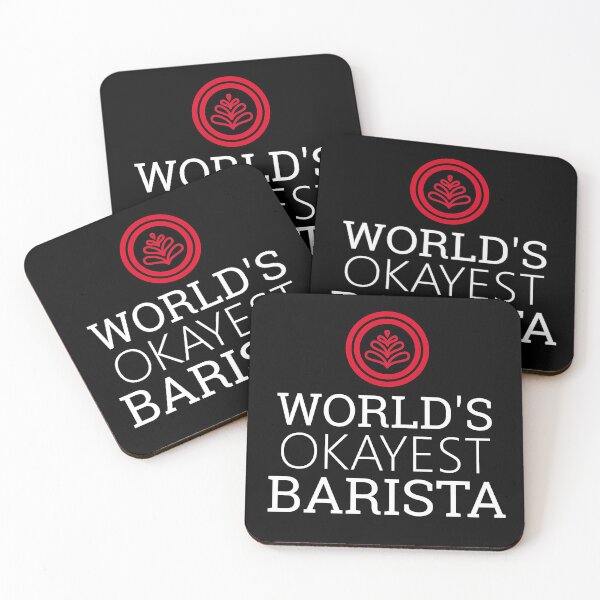 Item preview, Copy of World's Okayest Barista designed and sold by ArtDeziGn.