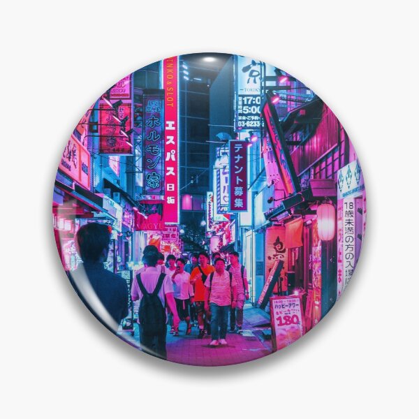 Item preview, Rushing Into Tokyo's Neon designed and sold by Neondreamscapes.
