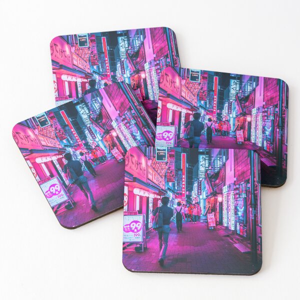 Item preview, Rushing Into Tokyo's Neon designed and sold by Neondreamscapes.