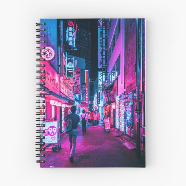 Item preview, Rushing Into Tokyo's Neon designed and sold by Neondreamscapes.