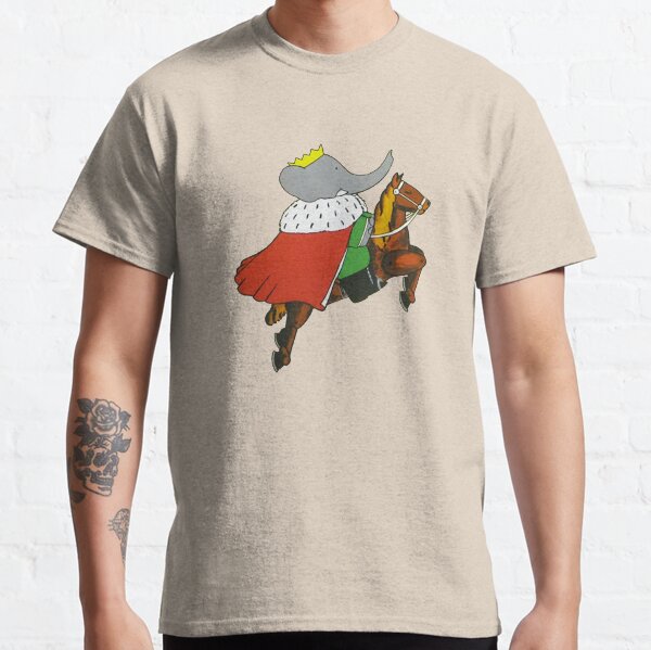 Babar sur un cheval T-shirt classique