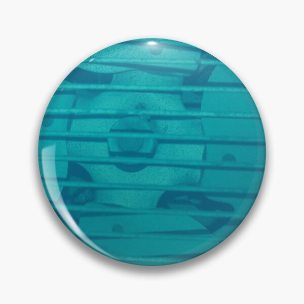 Item preview, Close up of Old Fan Green Blue Gradient designed and sold by AliCatOriginals.