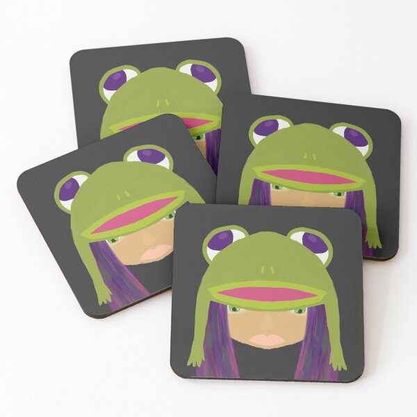 Artikelvorschau, Froschhut Mädchen entworfen und verkauft von Minerva Etchison.