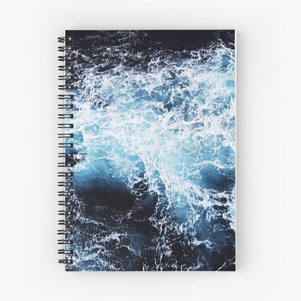 Item preview, Dark and Stormy Ocean Waves Pattern designed and sold by BioDigital-Jazz.