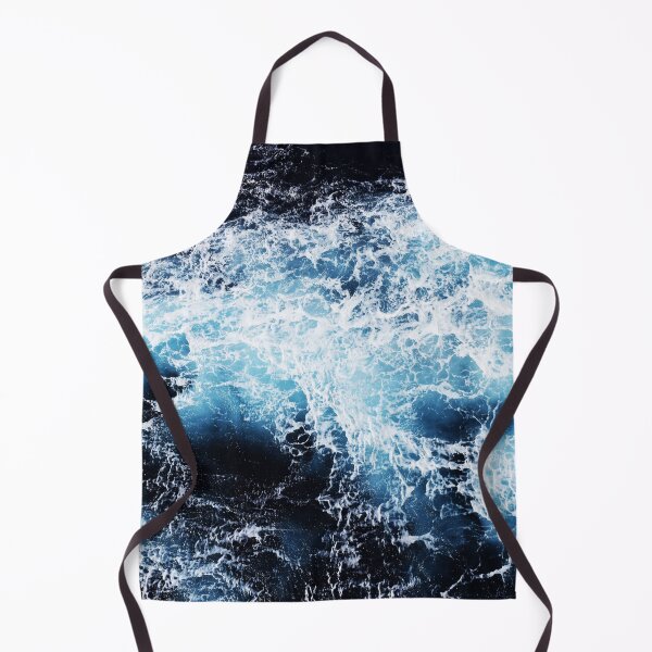Item preview, Dark and Stormy Ocean Waves Pattern designed and sold by BioDigital-Jazz.