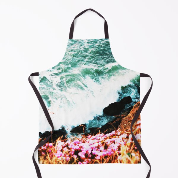 Item preview, Bright Aqua Blue Ombre Beach Waves designed and sold by BioDigital-Jazz.