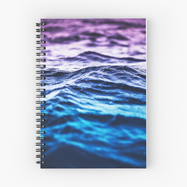 Item preview, Blue and Purple Ombre Summer Ocean Waves designed and sold by BioDigital-Jazz.