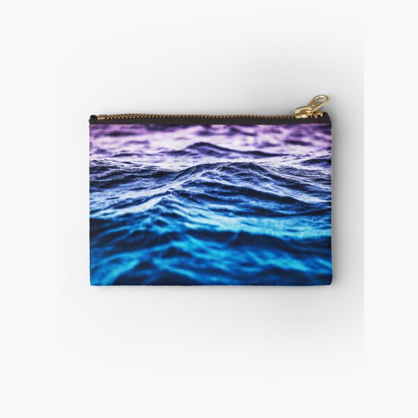 Item preview, Blue and Purple Ombre Summer Ocean Waves designed and sold by BioDigital-Jazz.