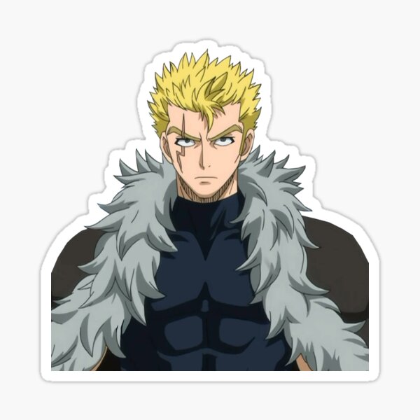 Laxus Dreyar Fairy Tail Sticker For Sale By Kawaiicrossing Redbubble