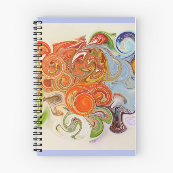 Item preview, # Rainbow swirly designed and sold by Aquila Light Pictures.