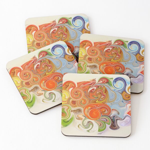 Item preview, # Rainbow swirly designed and sold by Aquila Light Pictures.