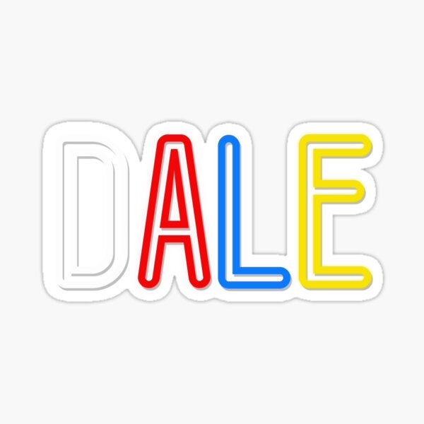 Dale - Your Personalised Products Sticker