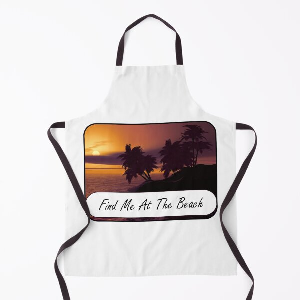 Item preview, "Find Me At The Beach" Find Me At The Beach Sticker designed and sold by J0TEE.