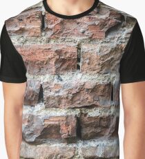 Old brick wall background Graphic T-Shirt