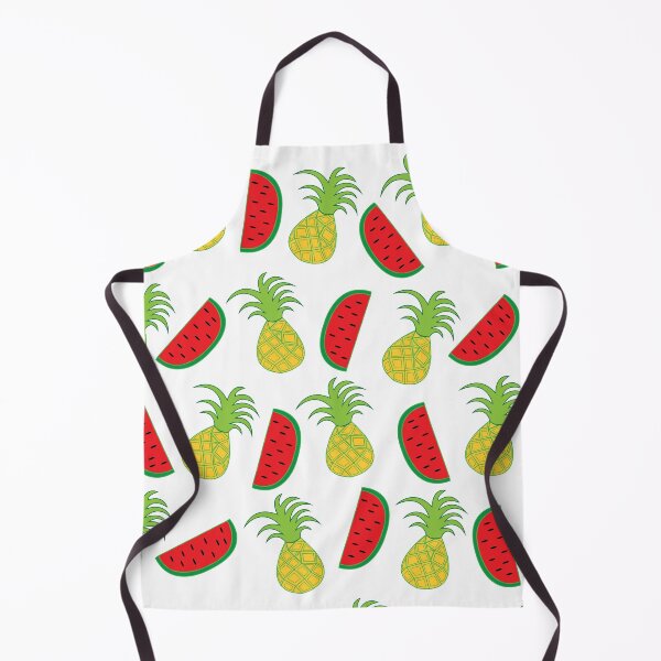 Item preview, Pineapple Watermelon Summer Tropical Fruits Pattern designed and sold by Nisha Prabhu.