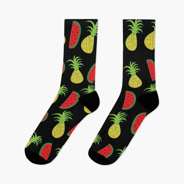 Item preview, Pineapple Watermelon Summer Tropical Fruits Pattern designed and sold by Nisha Prabhu.