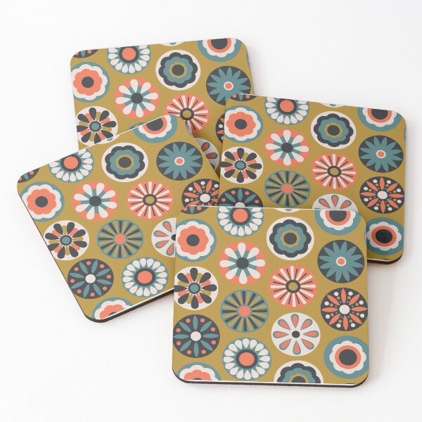 Item preview, Flowers | Retro floral pattern designed and sold by DerSenat.