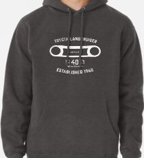 Toyota 40 Series Landcruiser FJ40 Round Bezel Est. 1960 Pullover Hoodie