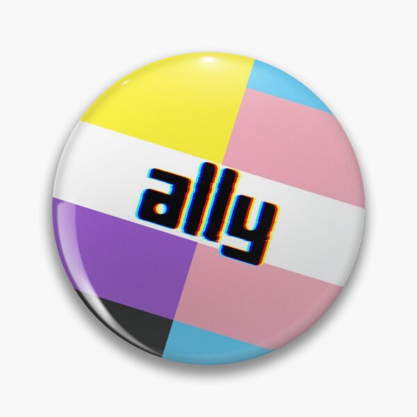 Item preview, Trans & Nonbinary Ally designed and sold by drawnbysofie.