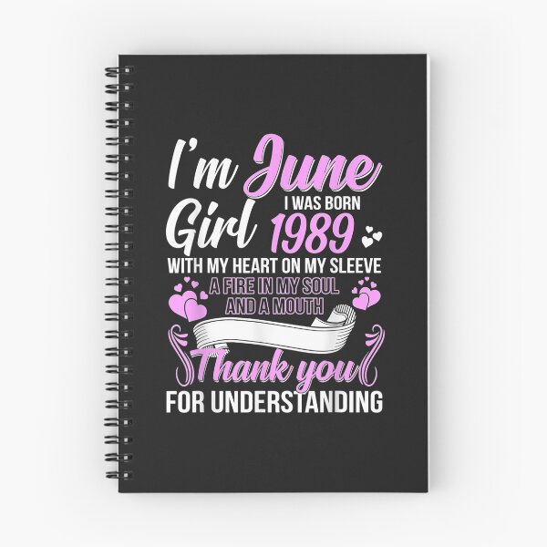 Item preview, Awesome Since 1989 32Th Birthday Im A June Girl 1989 TShirt69 designed and sold by pennyzella.