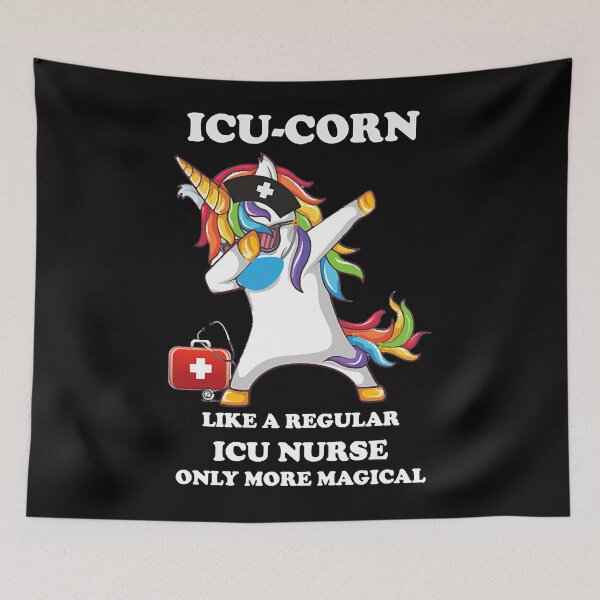 Item preview, ICU Dabbing Unicorn designed and sold by HumbleShirt.