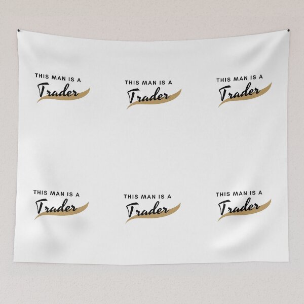Item preview, This man is a Trader (black) designed and sold by TraderShirts.