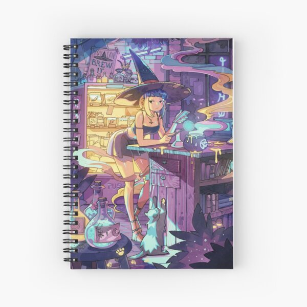 Brewing Potions Spiral Notebook