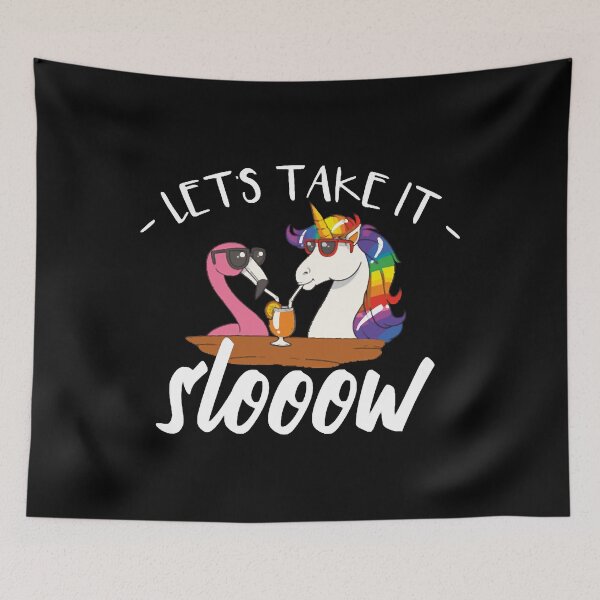 Item preview, Chill Unicorn with Flamingo designed and sold by HumbleShirt.