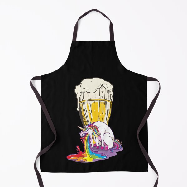 Item preview, Rainbow Puking After Beer Unicorn designed and sold by HumbleShirt.