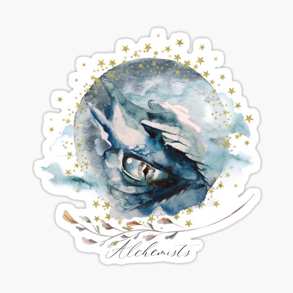 Alchemists, The Writer's Sanctuary Sticker