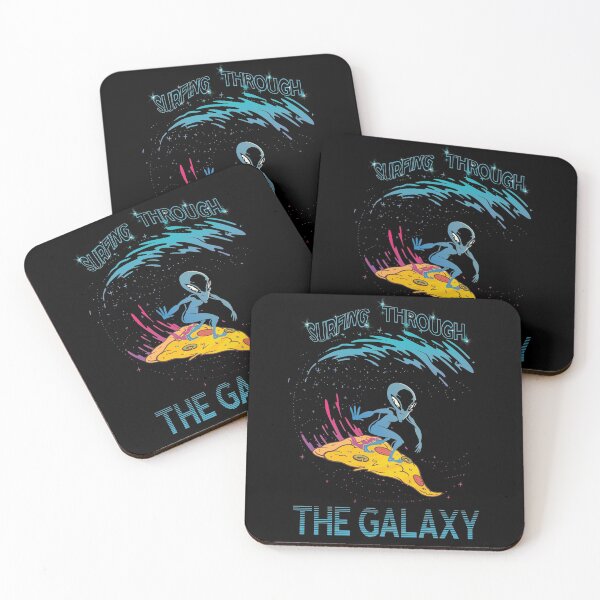 Item preview, Alien Surfer Dude, surfing, surfboard designed and sold by Tannumoni.