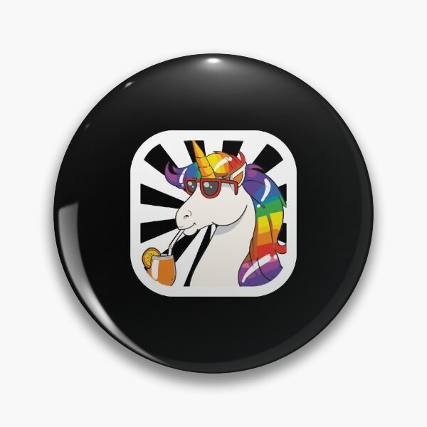 Item preview, Unicorn drinking Juice designed and sold by HumbleShirt.