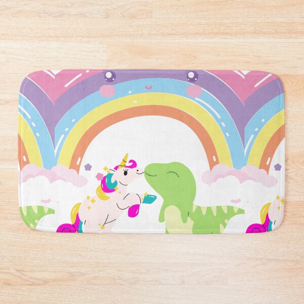 Item preview, UNICORN AND DINOSAUR designed and sold by sweetorange0.