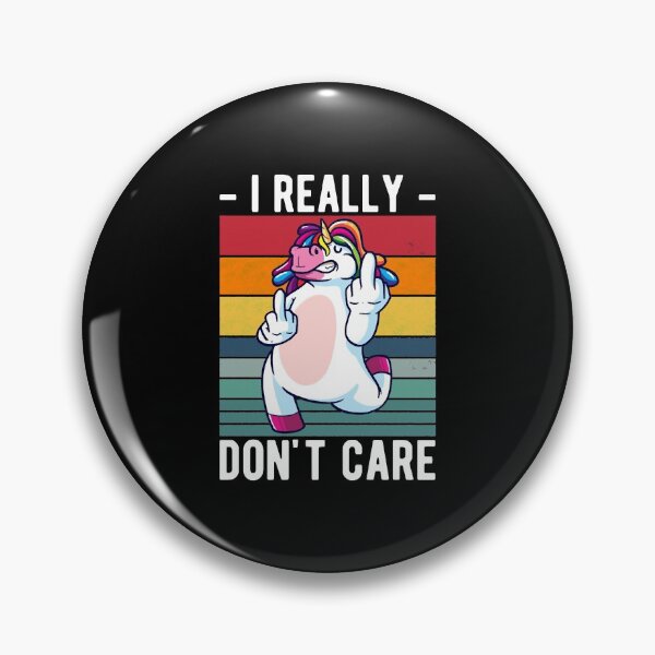 Item preview, Bad Unicorn really dont care designed and sold by HumbleShirt.