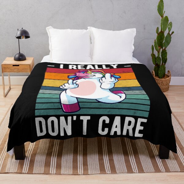 Item preview, Bad Unicorn really dont care designed and sold by HumbleShirt.