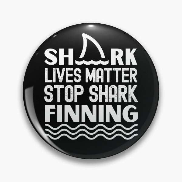 Item preview, Shark Lives Matter Stop Shark Finning designed and sold by StudioAquaLumos.