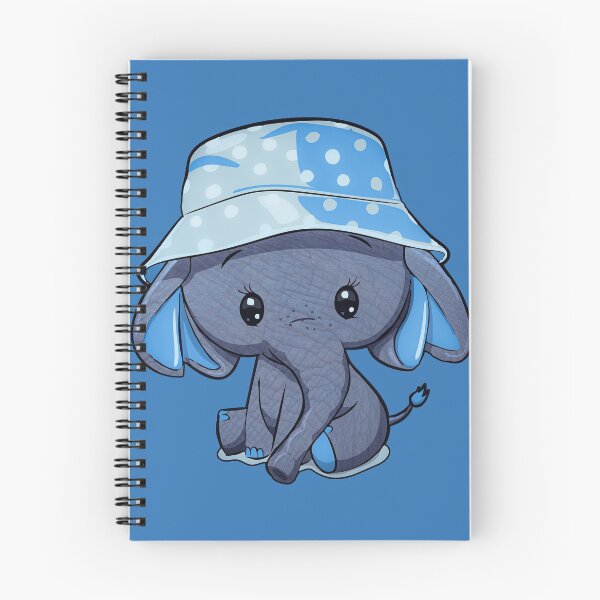 Item preview, Baby Elephant Blue Bucket Hat Baby Shower Gifts designed and sold by GrynszpanDezign.