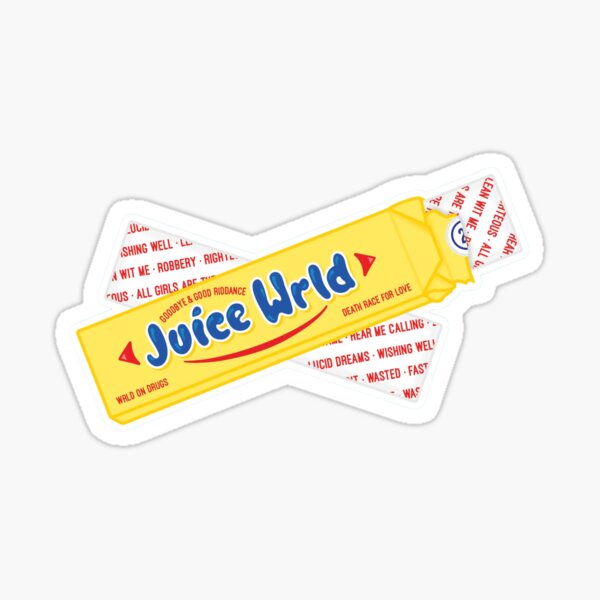 Juicy Sticker for Sale by Lukish