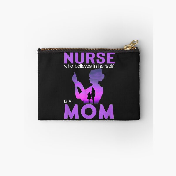 Item preview, Behind Every Great Nurse Who Believes In Herself Is A Mom TShirt145 designed and sold by pennyzella.
