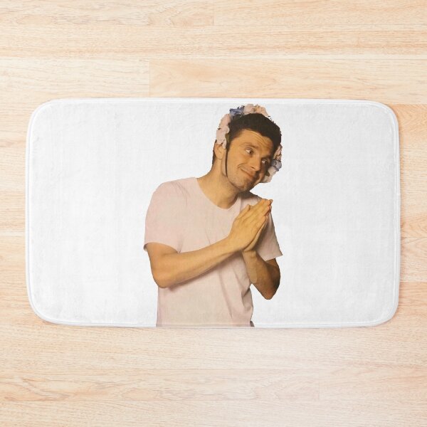 Item preview, Sebastian Stan Praying while wearing a Flower Crown  designed and sold by L1 Creations.