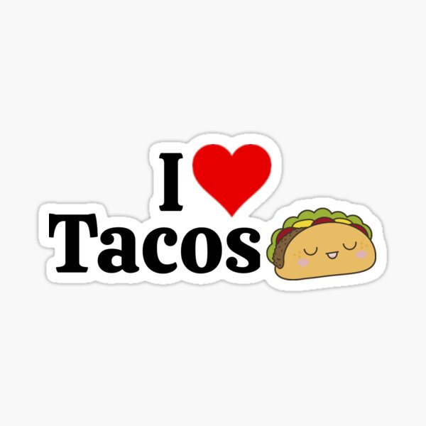 Item preview, I Love Tacos designed and sold by code-ninja.